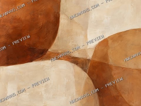Warmth & Stillness mounted canvas preview