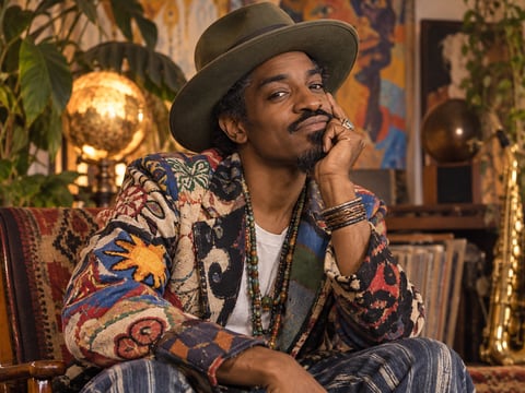 André 3000 · Color & Soul mounted canvas preview
