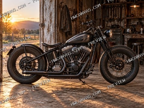 Black Iron · Monochrome mounted canvas preview
