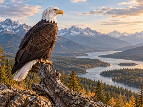 American Wings mounted canvas preview