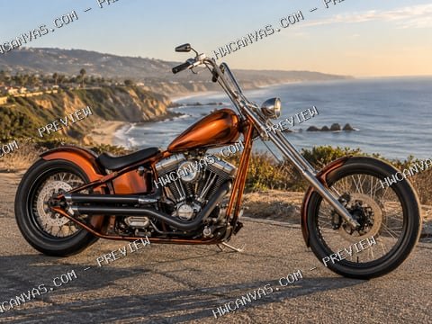 Orange County Custom mounted canvas preview