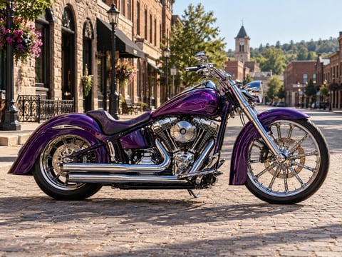 Purple Reign mounted canvas preview