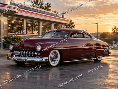 Lead Sled mounted canvas preview