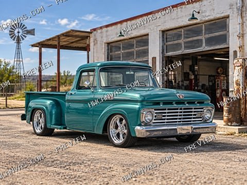 Shop Truck mounted canvas preview