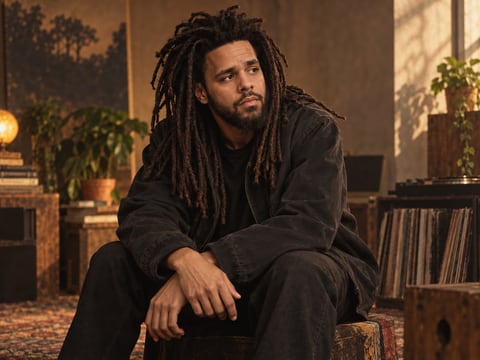 J. Cole · Carolina Soul mounted canvas preview