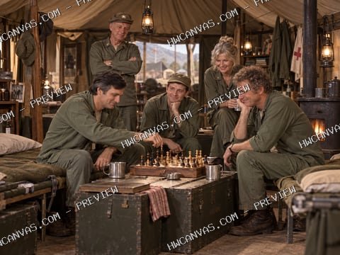 M*A*S*H · The Swamp mounted canvas preview