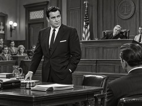 Perry Mason · The Case mounted canvas preview