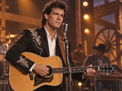 Randy Travis · Forever Country mounted canvas preview