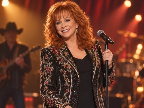 Reba McEntire · Red Dirt Spotlight mounted canvas preview