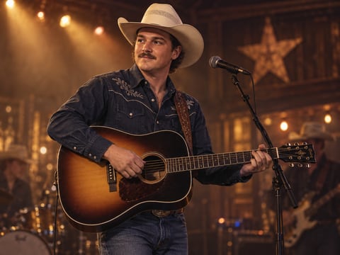 Zach Top · Honky-Tonk Revival mounted canvas preview